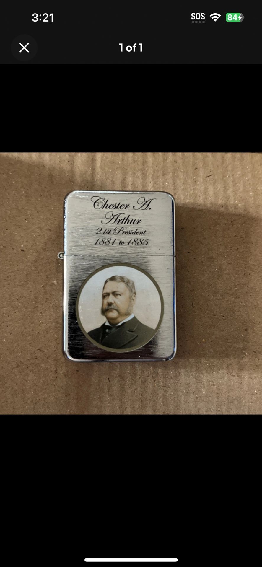 President Chester Arthur Lighter,New Products : American Fashion Style Bags On Sale