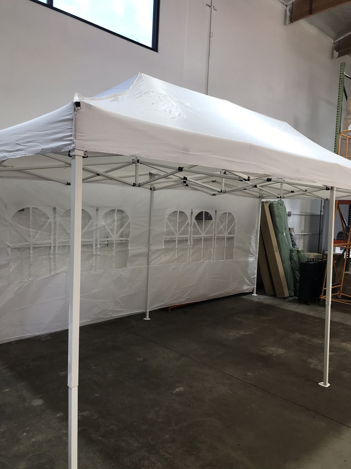 🎉🎉🎉10x20ft Pop Up Canopy Tent with side walls available in BLACK-WHITE-BLUE 🎉🎉🎉