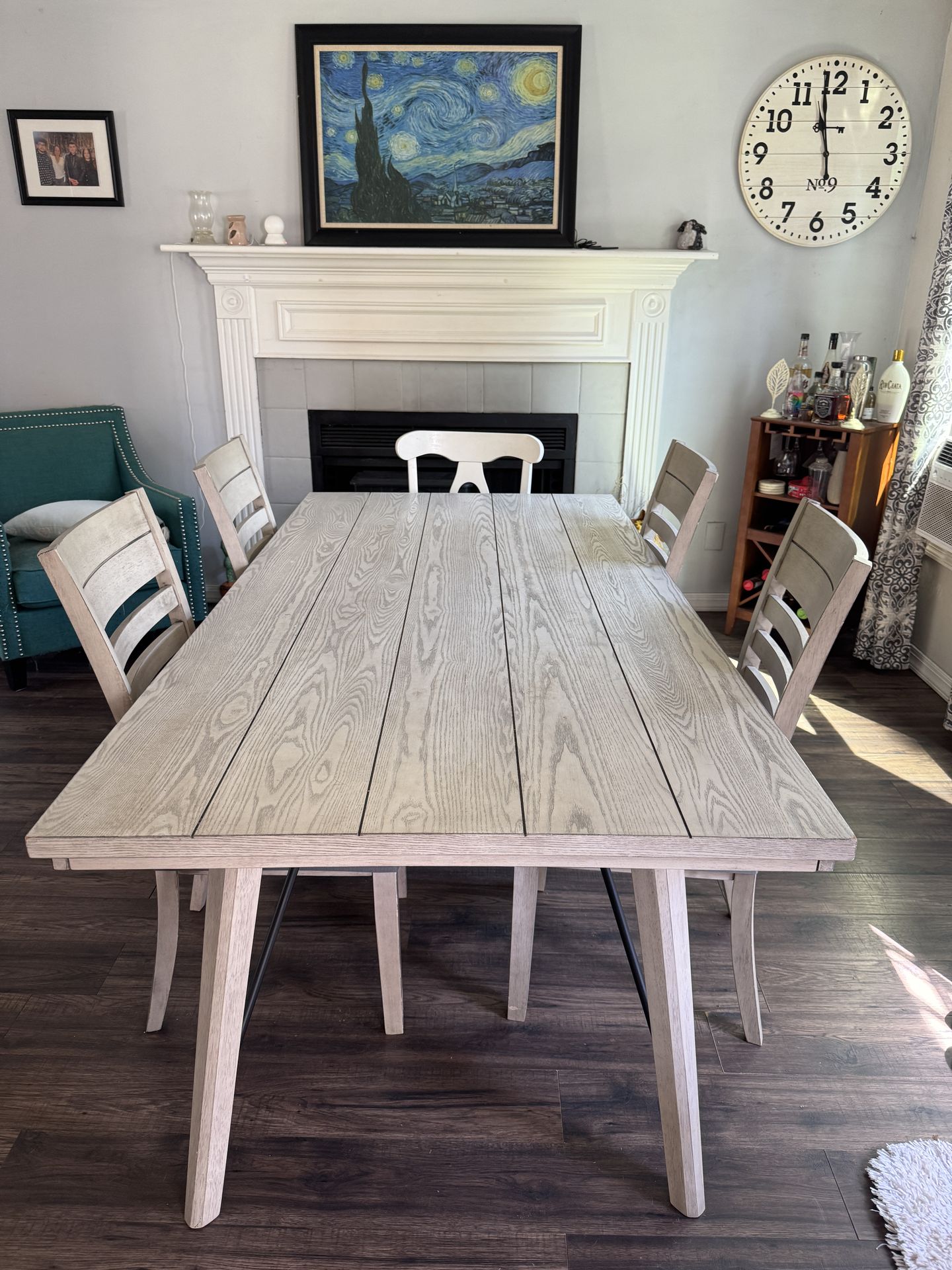 Dining table 4 chairs