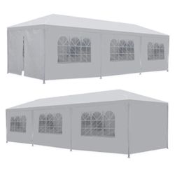 10x30 wedding party tent outdoor canopy teng with 8 side walls white FOR SALE 