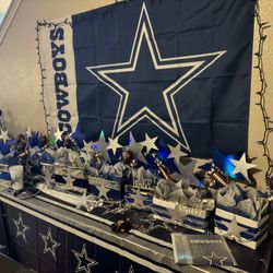 10 Dallas cowboys Centerpieces $50