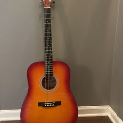 Stagg Sunburst dreadnought acoustic guitar - Good Condition, Ready To Play