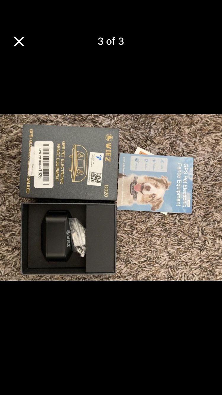 New GPS Wireless Dog Fence, Electric Dog Collar Fence