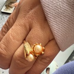pearl vintage ring 