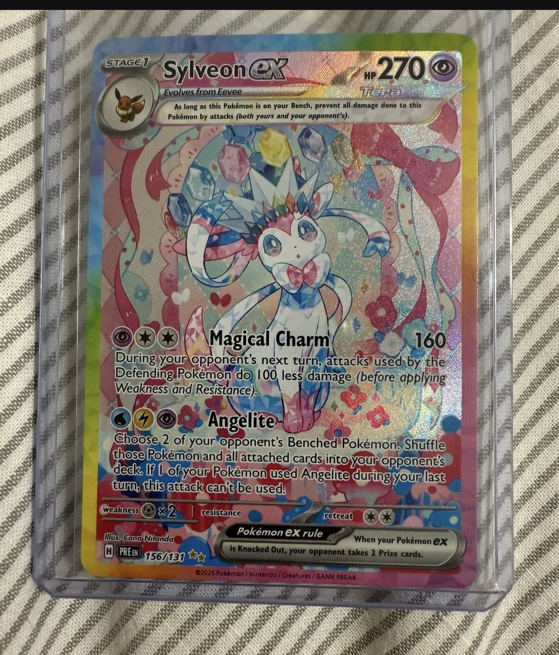 Sylveon EX 156/131 Prismatic Evolutions