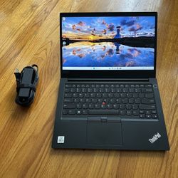 14 inches Lenovo ThinkPad E14 Laptop Win11 Pro i5 10210U @2.1Ghz Nvme 256GbRAM 16Gb Microsoft Office 2021