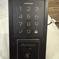 Kwikset Smart Code 270 Touch Pad Matte Black door lock 