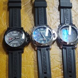 NICE MENS QUARTZ WATCHES COMBO NEED BATTERIES SELLING AS IS 