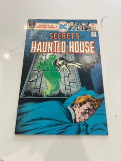 Secrets of the Haunted House #3 DC 1975 Ernie Chan cover, Mid Grade, Bronze Age Horror