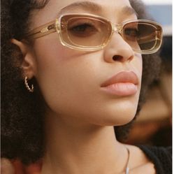 Quay Vibe Check 62mm Small Square Sunglasses