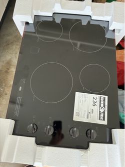 GE JP3030DW1BB Electric Glass Cooktop