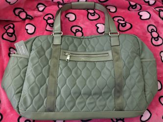 Large Olive Duffle/Travel Bag