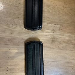 Front Arm Rest Pads and Bases Compatible with 1 Chevy Chevrolet Camaro/Nova/Chevelle and Other A-Body Cars & 1 Pontiac Firebird, Front