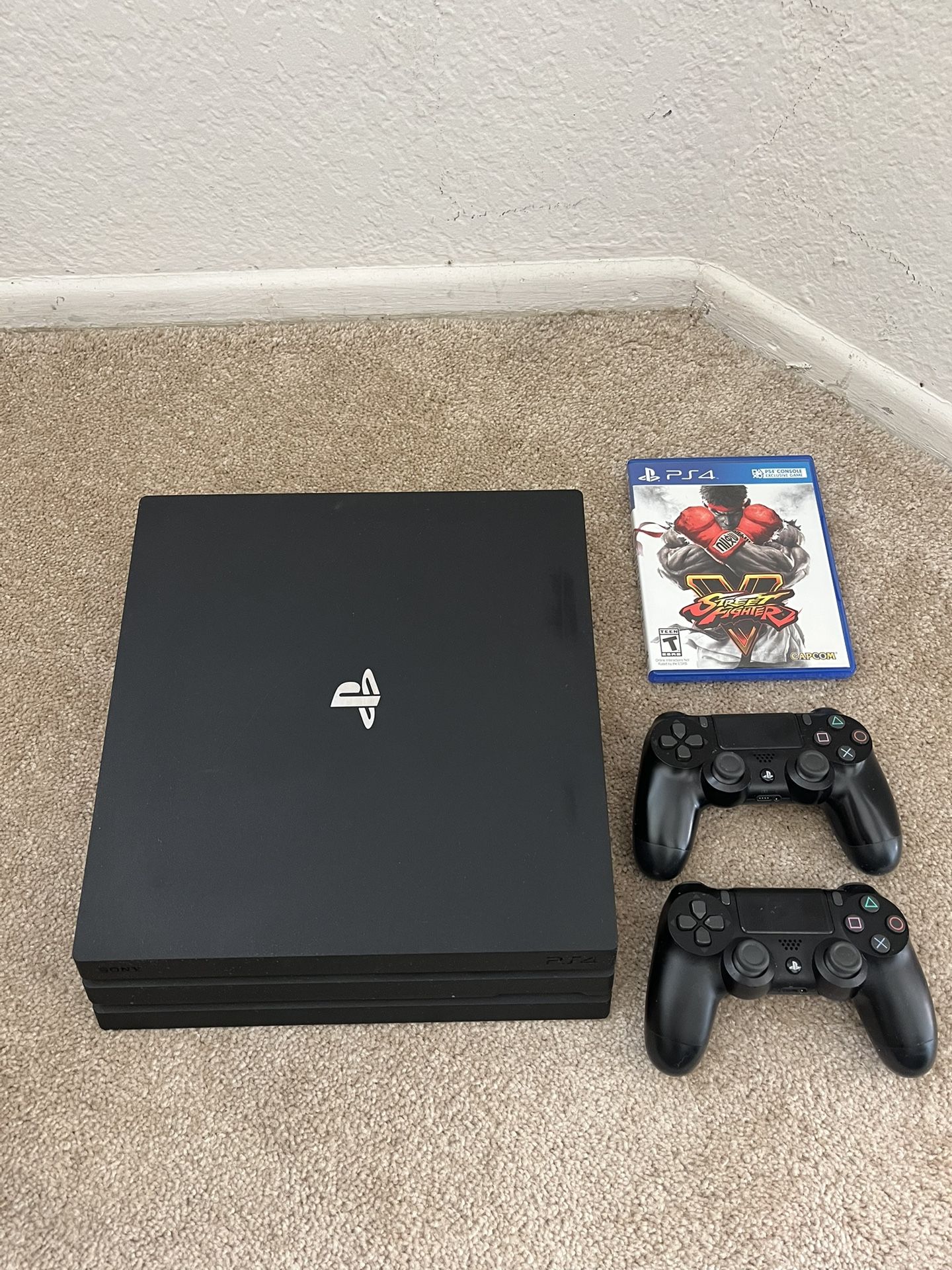 PS4 with 2 Controllers