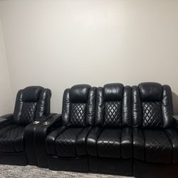 Leather Sofa) 