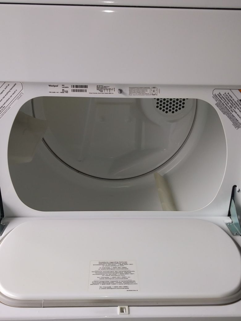 WHIRLPOOL GAS DRYER FOR SALE