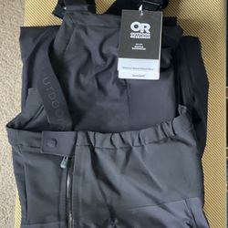 Outdoor Research Skytour Ascent Shell Bibs.  Women’s XL