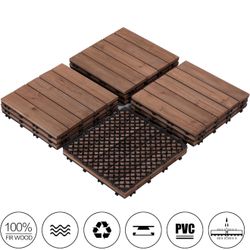 Patio deck Wood Floor Tiles