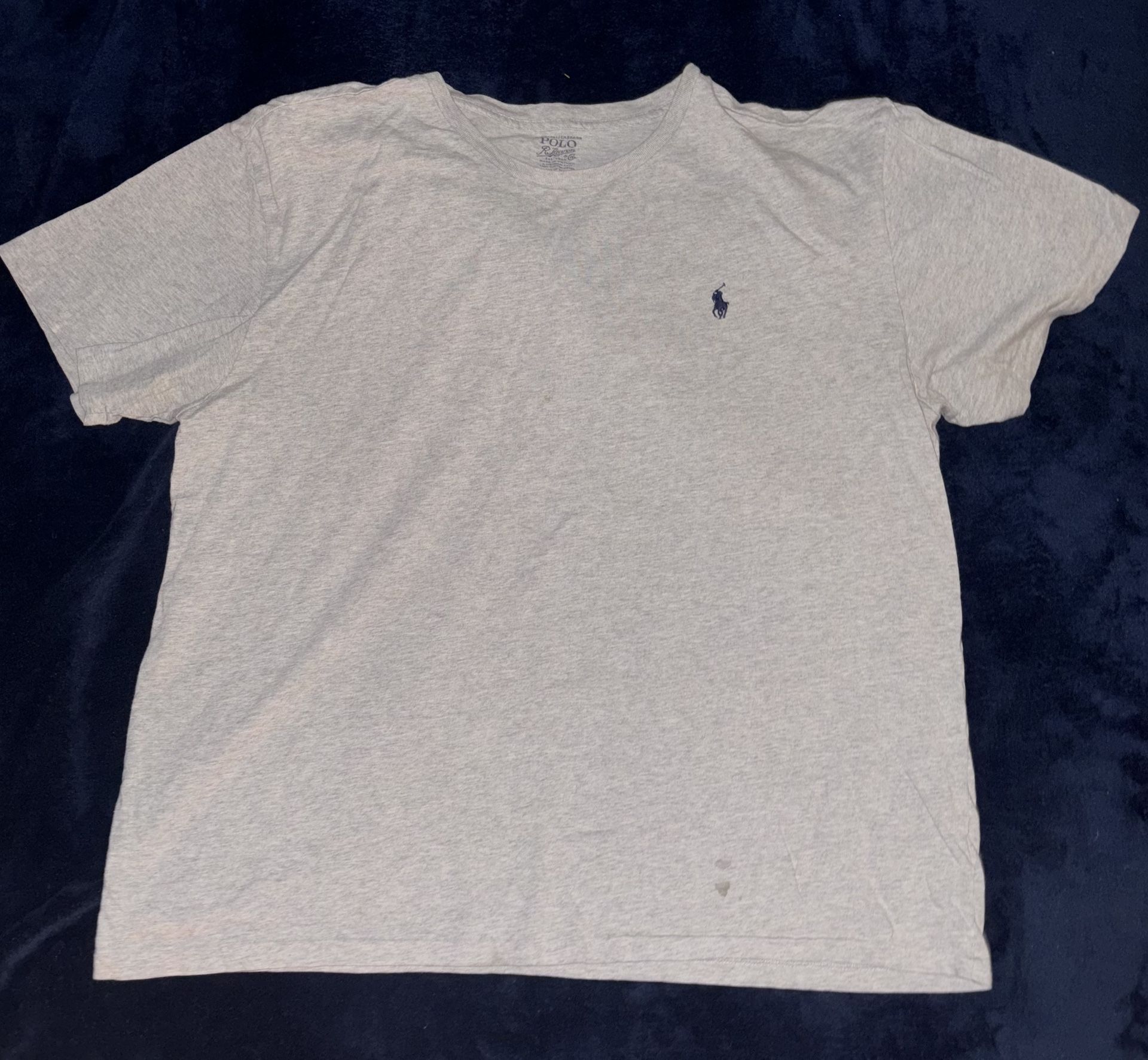 Polo Ralph Lauren Men’s Crewneck T-Shirt (Gray) Men’s Size XL