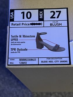 Madden NYC Block Heel Size 10