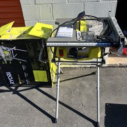 Ryoby table saw 10 in