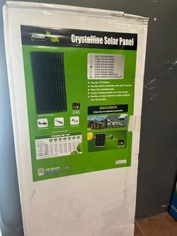 Nature Power 180-Watt Monocrystalline Solar Panel with Charge Controller NEW