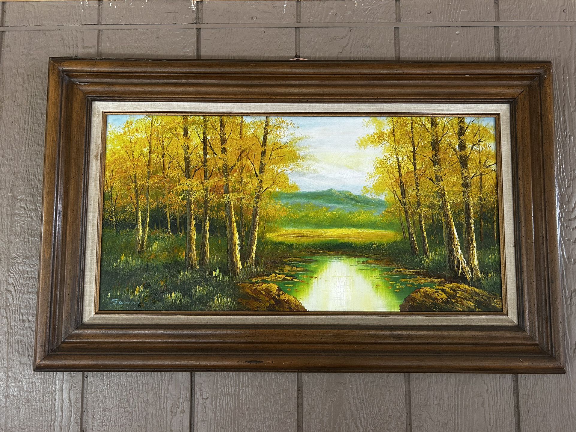 Hand Painted Nature Painting