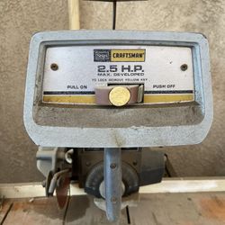 Craftsman Radial Saw