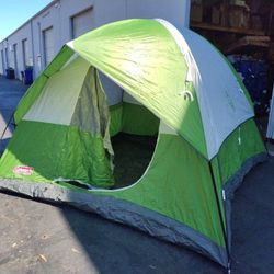 Camping Tent Dome 6 Person Large High 10x10x6ft Coleman Sundome Tienda Carpa