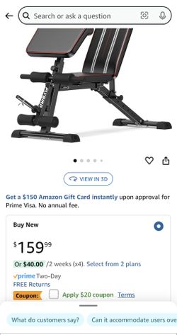 NEW Flybird Workout Bench