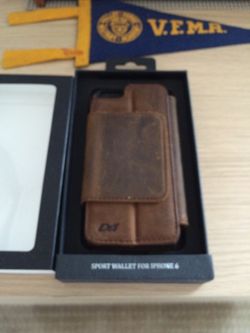 Leather sport phone case/wallet