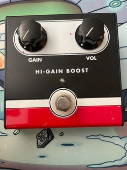 Hi-Gain Boost Guitar Effects Pedal