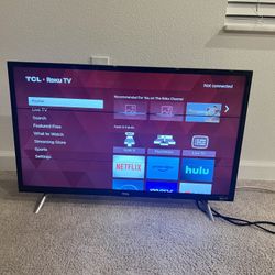 32” TCL Smart TV
