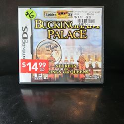 Nintendo DS Hidden Mysteries Buckingham Palace 