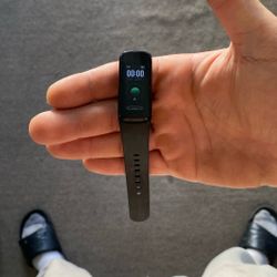 Bluetooth Watch Fitbit Apple Watch Exercise Heartbeat Monitor