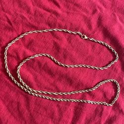 10 K Gold Rope Chain