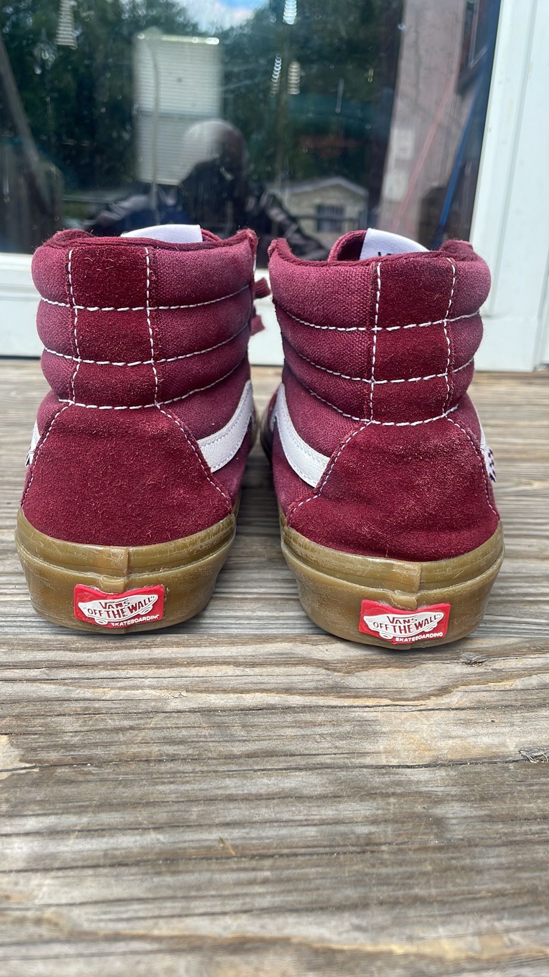 VANS SKATE SK8 HI PORT/GUM SOLE