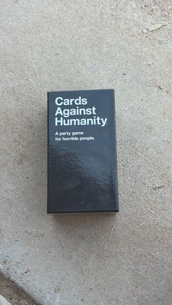 Cards against humanity playing cards