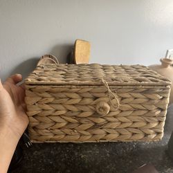 Wicker Basket Storage 