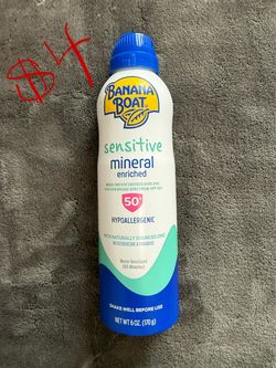 Banana Boat Sensitive Spray Sunscreen $4 (Pick Up Only)