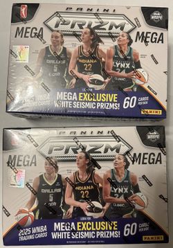 2025 PANINI PRIZM WNBA MEGA BOX SEALED