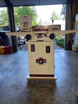 Jointer/Planer JET JJ-6CSDX (often referenced as JJ-6CSX)