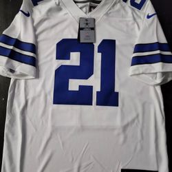 New Men Dallas Cowboys Ezekiel Elliott #21 Nike Stitched Jersey Style 32NM-DCLR