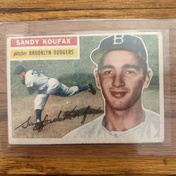 1956 Topps #79 Sandy Koufax Card