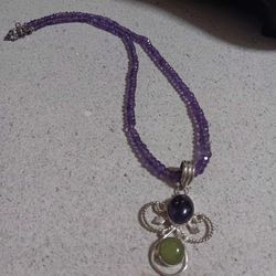 GENUINE STONES NECKLACE