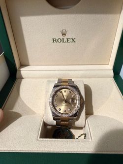 Rolex Date Just 2 tone