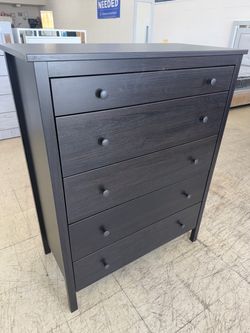 Black Chest of Drawers