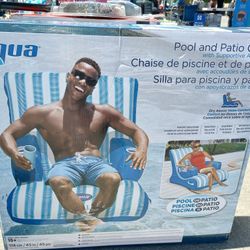 Aqua Pool & Patio Chair $45