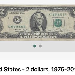 U.S. - Two Dollar Bill