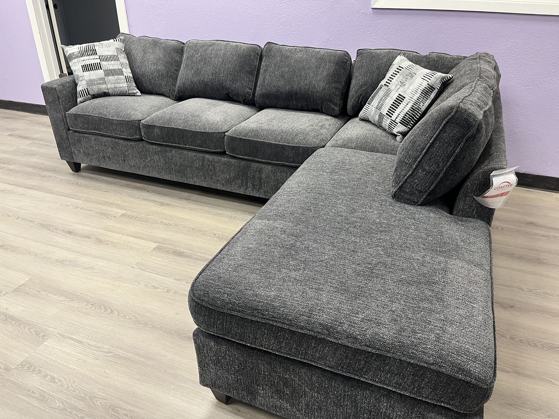 New Sectional Sofa With Reversible Chaise Lounge On Sale Don’t Miss